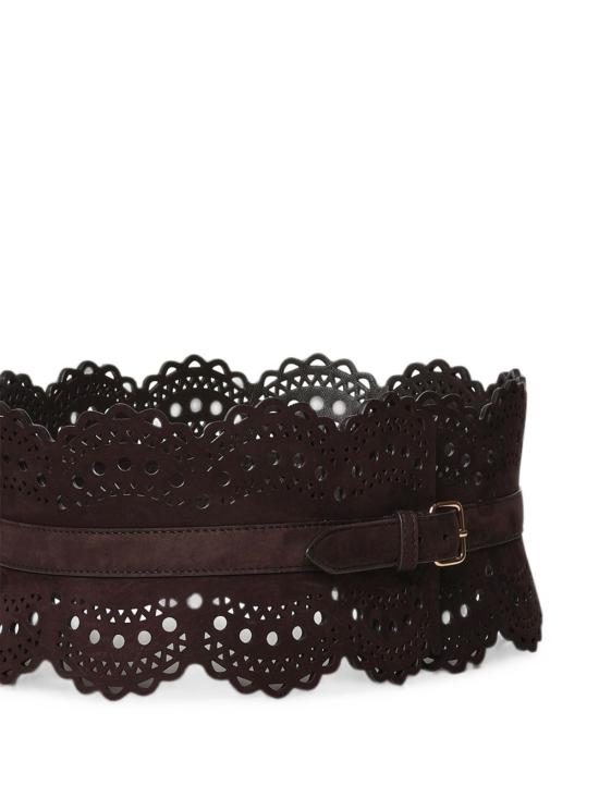 26FW 알라이아 벨트 AA1C082GCA322 U15 BROWN - ALAIA
