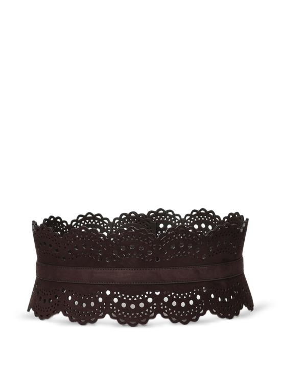 26FW 알라이아 벨트 AA1C082GCA322 U15 BROWN - ALAIA