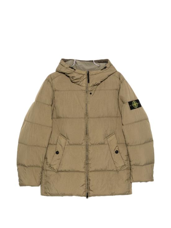 26FW 스톤 아일랜드 크링클 렙스 NY 패딩 재킷 L2S154100037 S0A23V005G ARMY GREEN