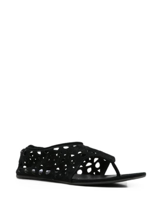 26FW 알라이아 샌들 AA3S1014I236 999 BLACK - ALAIA