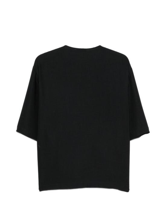 26FW 엠포리오 아르마니 반팔 티셔츠 EW004844 TE21431UC001 BLACK - EMPORIO ARMANI