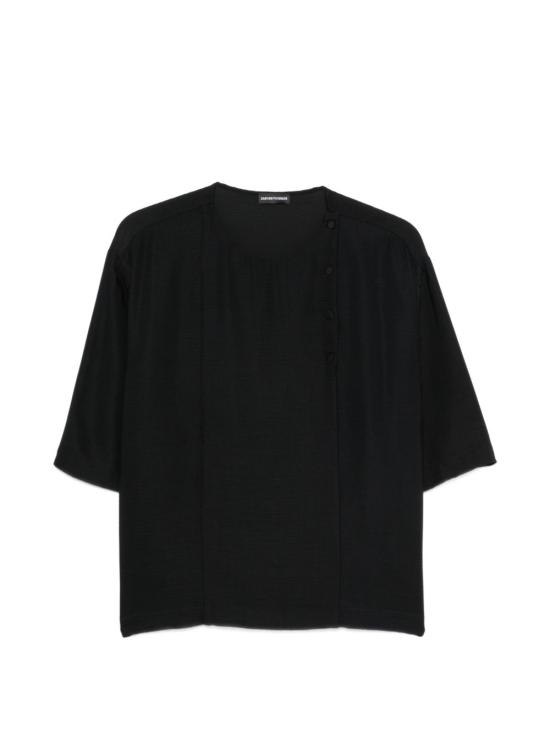 26FW 엠포리오 아르마니 반팔 티셔츠 EW004844 TE21431UC001 BLACK