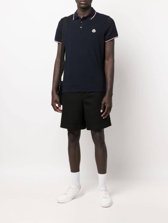 26FW 몽클레어 폴로 티셔츠 L20918A70300 8455677X NAVY - MONCLER