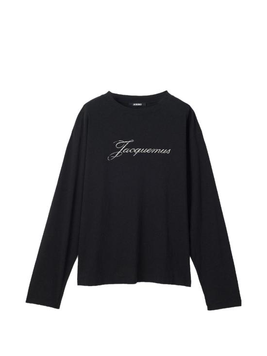 26FW 자크뮈스 반팔 티셔츠 TSU00351 AJ00289990 BLACK
