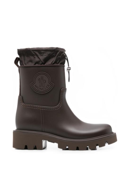 26FW 몽클레어 킥스트림 로고 패치 레인 부츠 L209B4G00190 M4522243 BORDEAUX