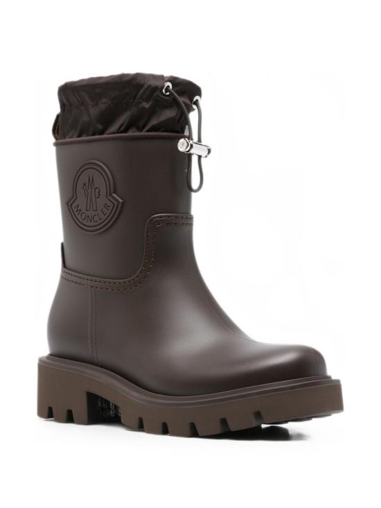 26FW 몽클레어 킥스트림 로고 패치 레인 부츠 L209B4G00190 M4522243 BORDEAUX - MONCLER
