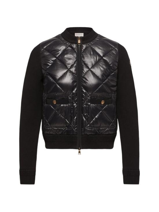 26FW 몽클레어 가디건 L20939B00004 M1113999 BLACK - MONCLER