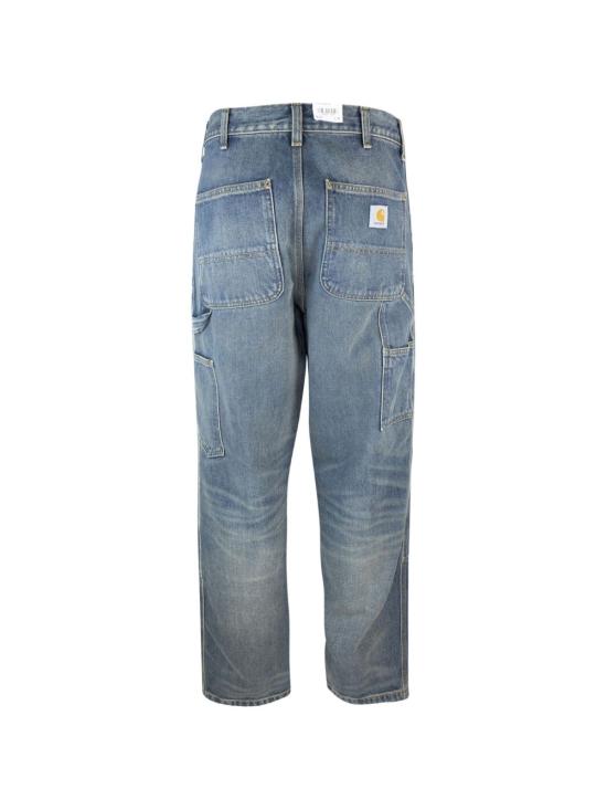 26FW 칼하트 WIP 스미스 데님 더블 니 팬츠 I032699 014Q LIGHT BLUE - CARHARTT WIP