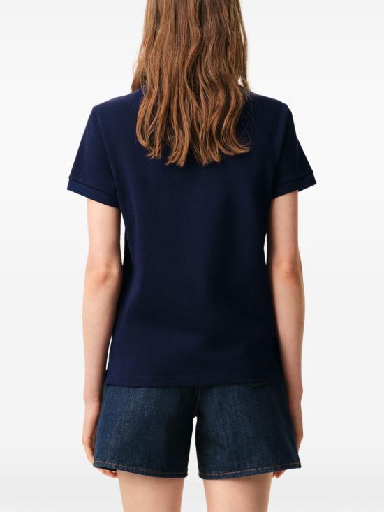 26FW 아미 스몰 하트 로고 폴로 셔츠 BFUPL001 760430 NAVY - AMI