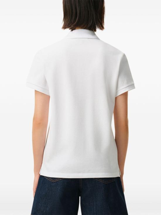26FW 아미 스몰 하트 로고 폴로 티셔츠 BFUPL001 760100 WHITE - AMI