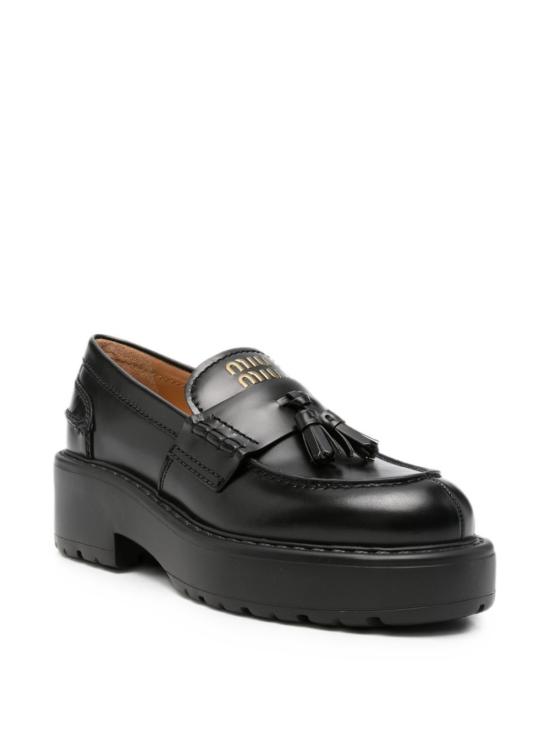 26FW 미우미우 로퍼 5D743E B4LF0002 BLACK - MIU MIU