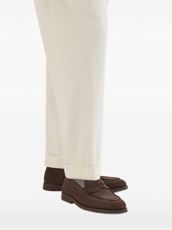 26FW 브루넬로 쿠치넬리 로퍼 MZUSOLE670 C9832 BROWN - BRUNELLO CUCINELLI