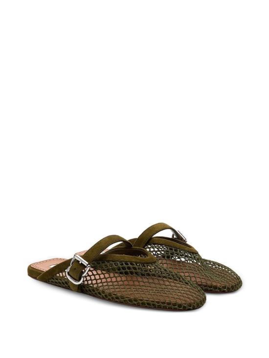 26FW 알라이아 뮬/슬리퍼 AA3A1035A040 U21 ARMY GREEN
