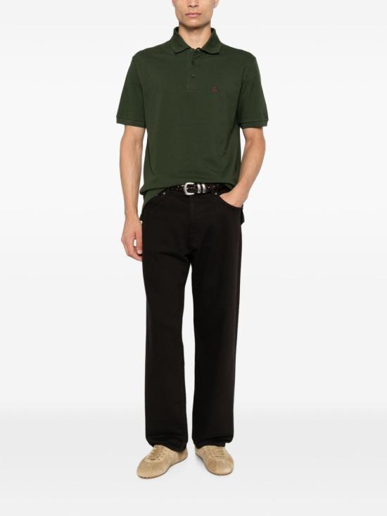 26FW 에트로 폴로 티셔츠 MRMD0005 AU13IV0286 GREEN - ETRO