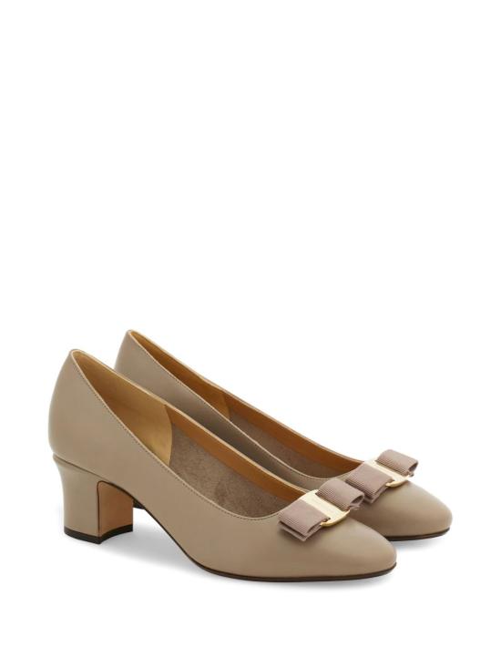 26FW 살바토레 페라가모 힐/펌프스 01L116 794389012 BROWN - SALVATORE FERRAGAMO