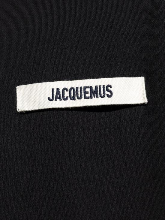 26FW 자크뮈스 그로그랭 후드 티셔츠 HOM00247 AJ00126990 BLACK - JACQUEMUS