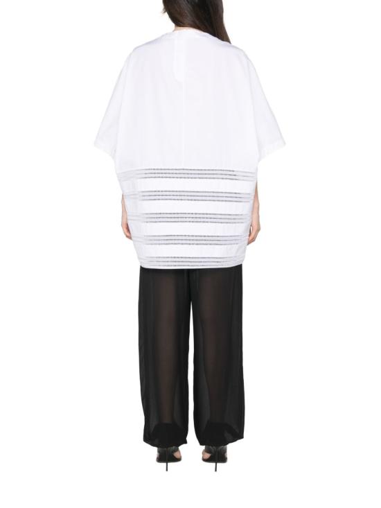 26FW 알라이아 숏 원피스 AA9R3131T611D 000 WHITE - ALAIA