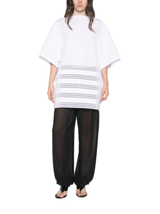 26FW 알라이아 숏 원피스 AA9R3131T611D 000 WHITE - ALAIA
