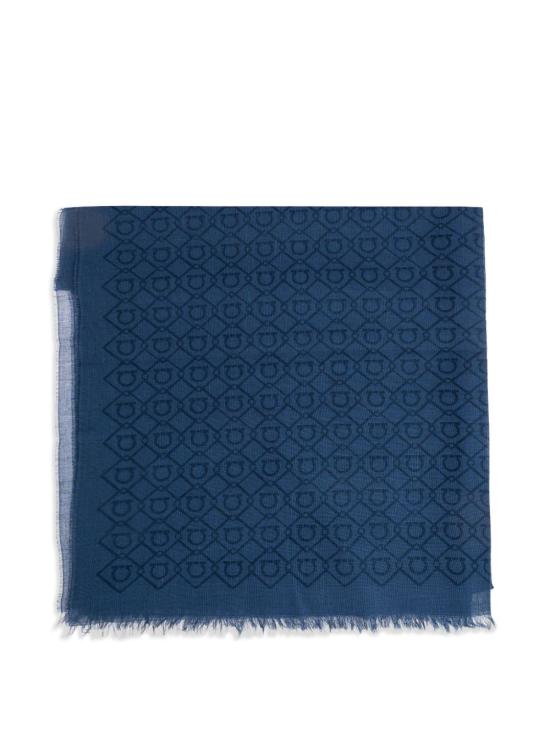 26FW 살바토레 페라가모 머플러/스카프 520186 795491001 NAVY