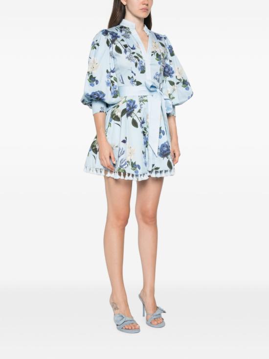 26FW 앨리스 앤 올리비아 숏 원피스 CC606P74519 I101 LIGHT BLUE - ALICE & OLIVIA