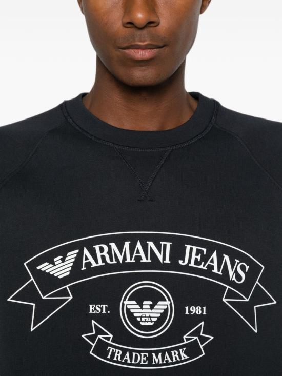26FW 엠포리오 아르마니 긴팔 티셔츠 EM007527 AF30255UB109 NAVY - EMPORIO ARMANI