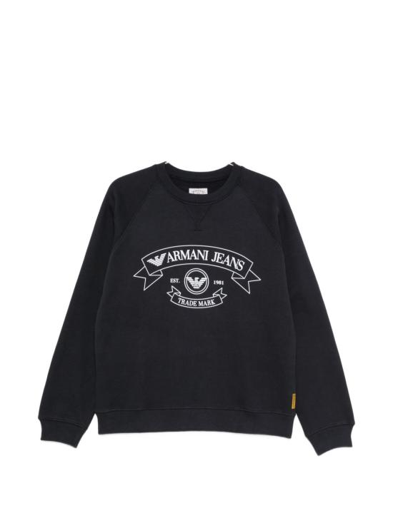 26FW 엠포리오 아르마니 긴팔 티셔츠 EM007527 AF30255UB109 NAVY