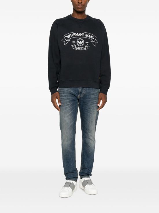 26FW 엠포리오 아르마니 긴팔 티셔츠 EM007527 AF30255UB109 NAVY - EMPORIO ARMANI