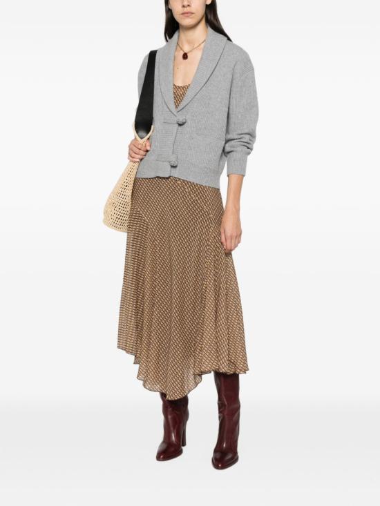 26FW 포르테포르테 가디건 15142 MYKNITCALCEDONIO GREY - FORTE FORTE