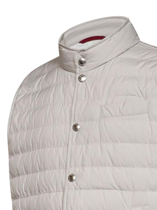 26FW 브루넬로 쿠치넬리 패딩 조끼 MV4081711 CCV68 WHITE - BRUNELLO CUCINELLI