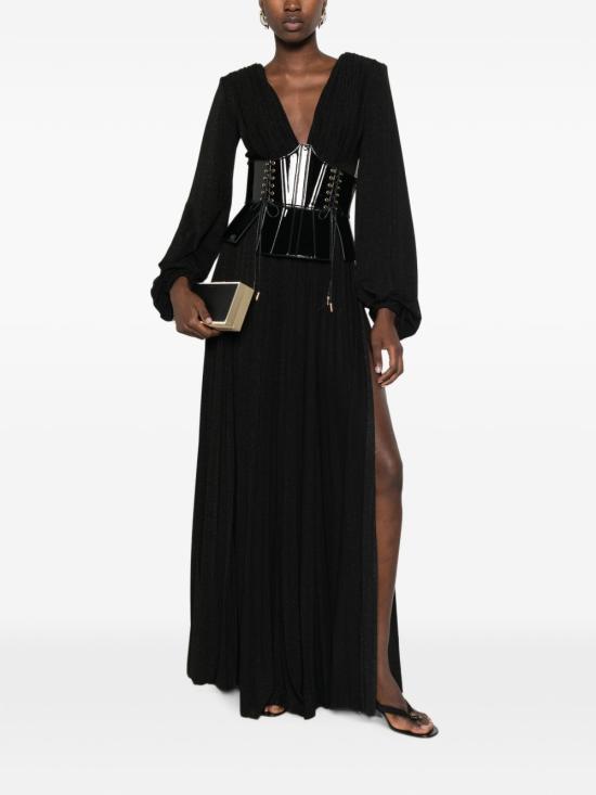26FW 엘리자베타프랜치 롱 원피스 ABR1566E2 110 BLACK - ELISABETTA FRANCHI