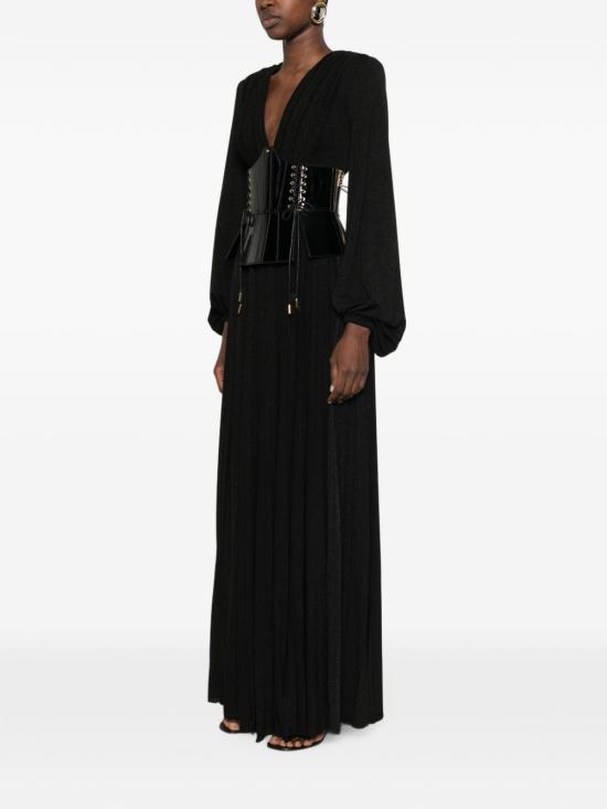 26FW 엘리자베타프랜치 롱 원피스 ABR1566E2 110 BLACK - ELISABETTA FRANCHI