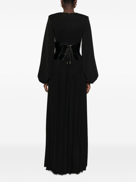 26FW 엘리자베타프랜치 롱 원피스 ABR1566E2 110 BLACK - ELISABETTA FRANCHI