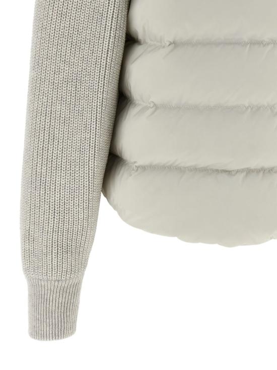 26FW 브루넬로 쿠치넬리 나일론 다운 재킷 MD5987696P C3671 WHITE - BRUNELLO CUCINELLI