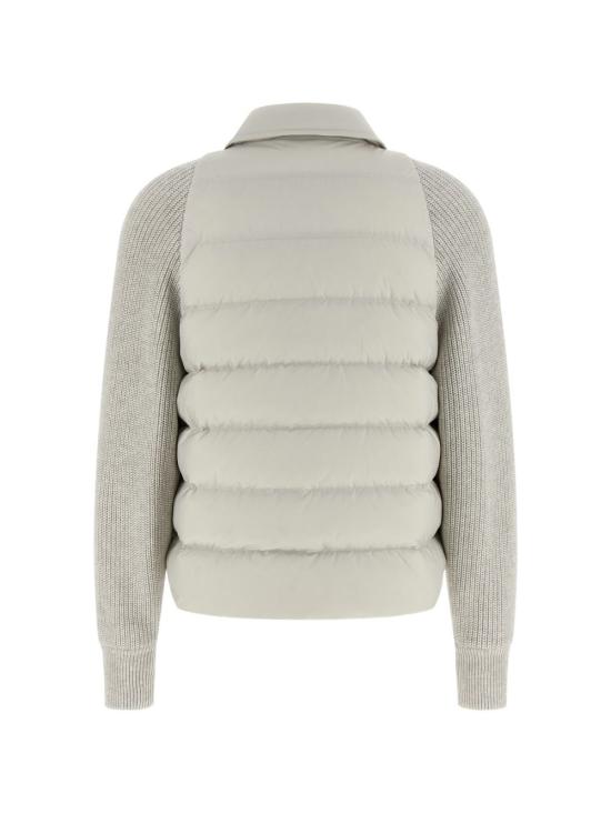 26FW 브루넬로 쿠치넬리 나일론 다운 재킷 MD5987696P C3671 WHITE - BRUNELLO CUCINELLI