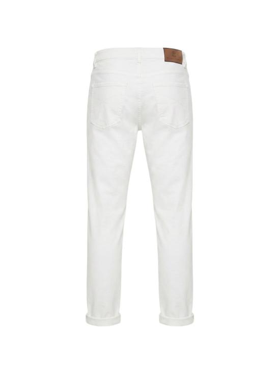 26FW 브루넬로 쿠치넬리 라이트웨이트 데님 팬츠 M277PD3210 C7007 WHITE - BRUNELLO CUCINELLI