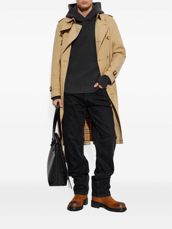 26FW 르메르 후드 티셔츠 PO0043 LK1062502 BLACK - LEMAIRE