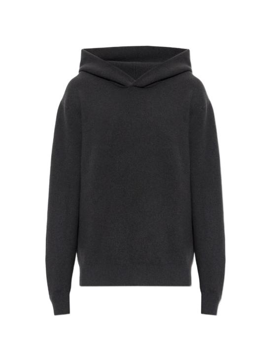 26FW 르메르 후드 티셔츠 PO0043 LK1062502 BLACK