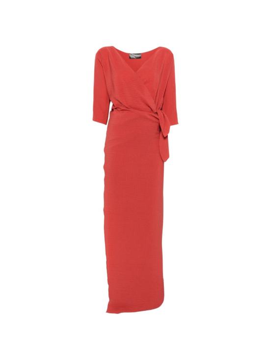 26SS 코타나 롱 원피스 GENARA VERMILION RED