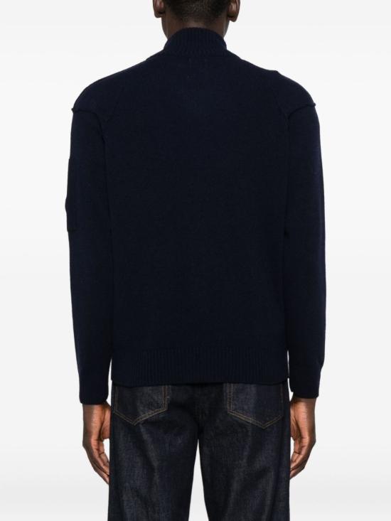 26FW 씨피 컴퍼니 가디건 RFCMKN708A 110149A888 NAVY - C.P. COMPANY