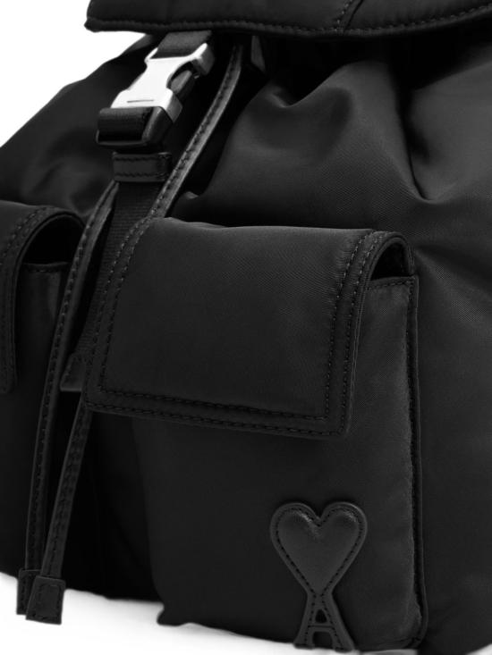 26FW 아미 백팩 ULL756 AW0001001 BLACK - AMI