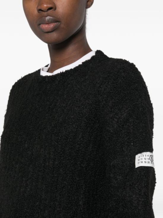 26FW MM6 메종마르지엘라 스웨터 S62HL0055 M13342900 BLACK - MM6 MAISON MARGIELA