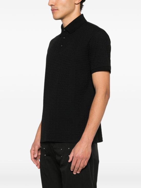 26FW 엠포리오 아르마니 폴로 티셔츠 EM004595 AF10762FC293 BLACK - EMPORIO ARMANI