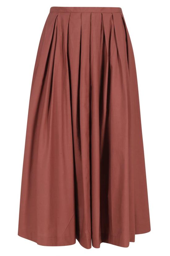 26SS 로베르토 콜리나 롱 스커트 261FXA51067 098 Brown