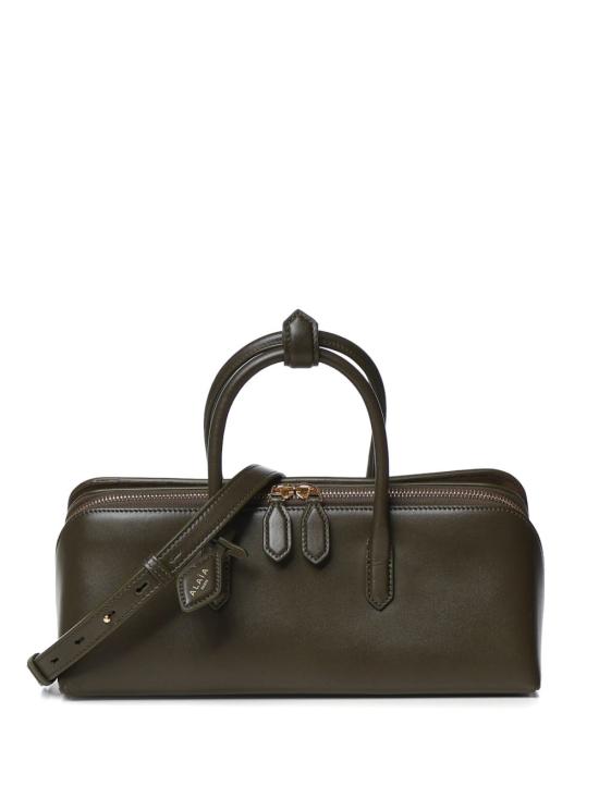 26FW 알라이아 카무플라주 델타 백 스몰 백 AA1L1015I255 U21 ARMY GREEN