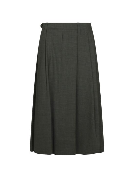 26FW 브루넬로 쿠치넬리 미디 스커트 MPW07G3951 C010 GREY