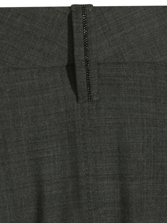 26FW 브루넬로 쿠치넬리 미디 스커트 MPW07G3951 C010 GREY - BRUNELLO CUCINELLI