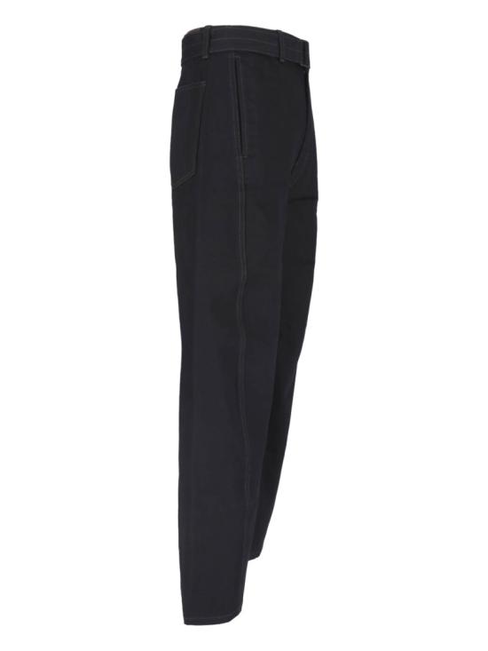 26FW 르메르 트위스트 벨티드 팬츠 PA326 LD1055BK999 Black - LEMAIRE