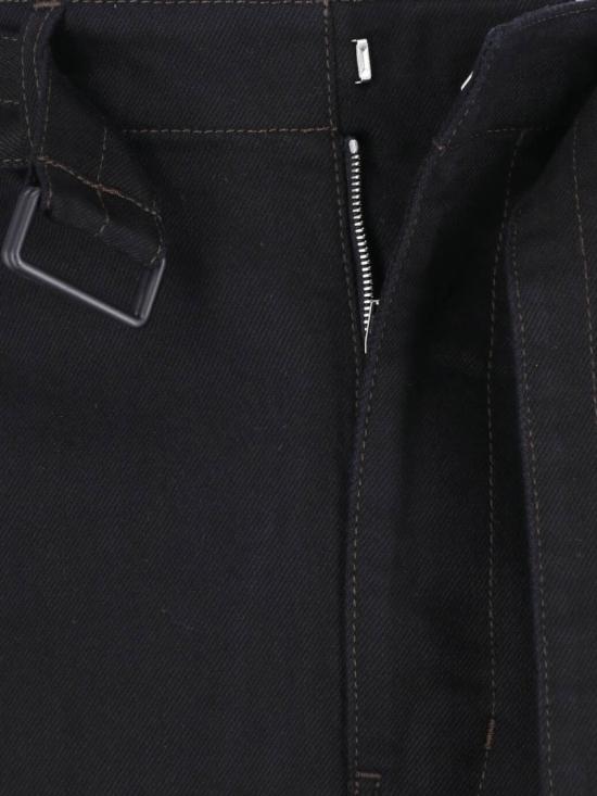 26FW 르메르 트위스트 벨티드 팬츠 PA326 LD1055BK999 Black - LEMAIRE