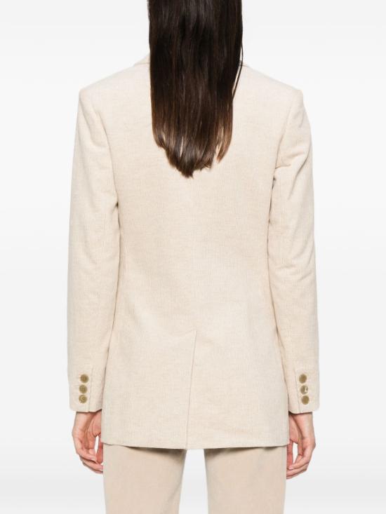 26FW 이자벨마랑에뚜왈 라스마 코듀로이 재킷 VE0686FA D3G02E 23EC ECRU - ISABEL MARANT ETOILE