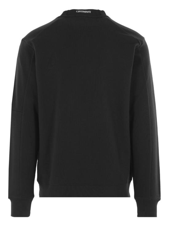 26FW 씨피 컴퍼니 다이애그널 레이즈드 플리스 스웨트셔츠 RCCMSS713A 005086W999 BLACK - C.P. COMPANY
